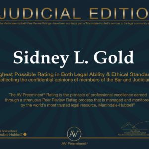 Sid Gold Judicial Edition 2022
